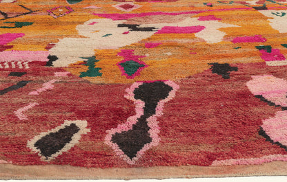 10 x 13 - Multicolor New Boujad Moroccan Rug - 22095