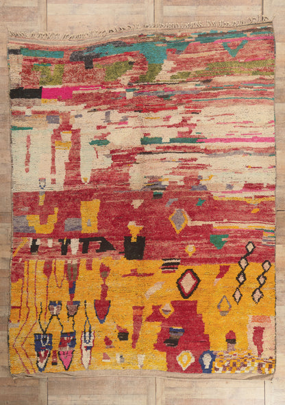 10 x 13 - Multicolor New Moroccan Rug - 22096