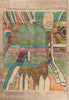 9 x 11 - Multicolor New Boujad Moroccan Rug - 22097
