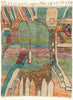 9 x 11 - Multicolor New Boujad Moroccan Rug - 22097