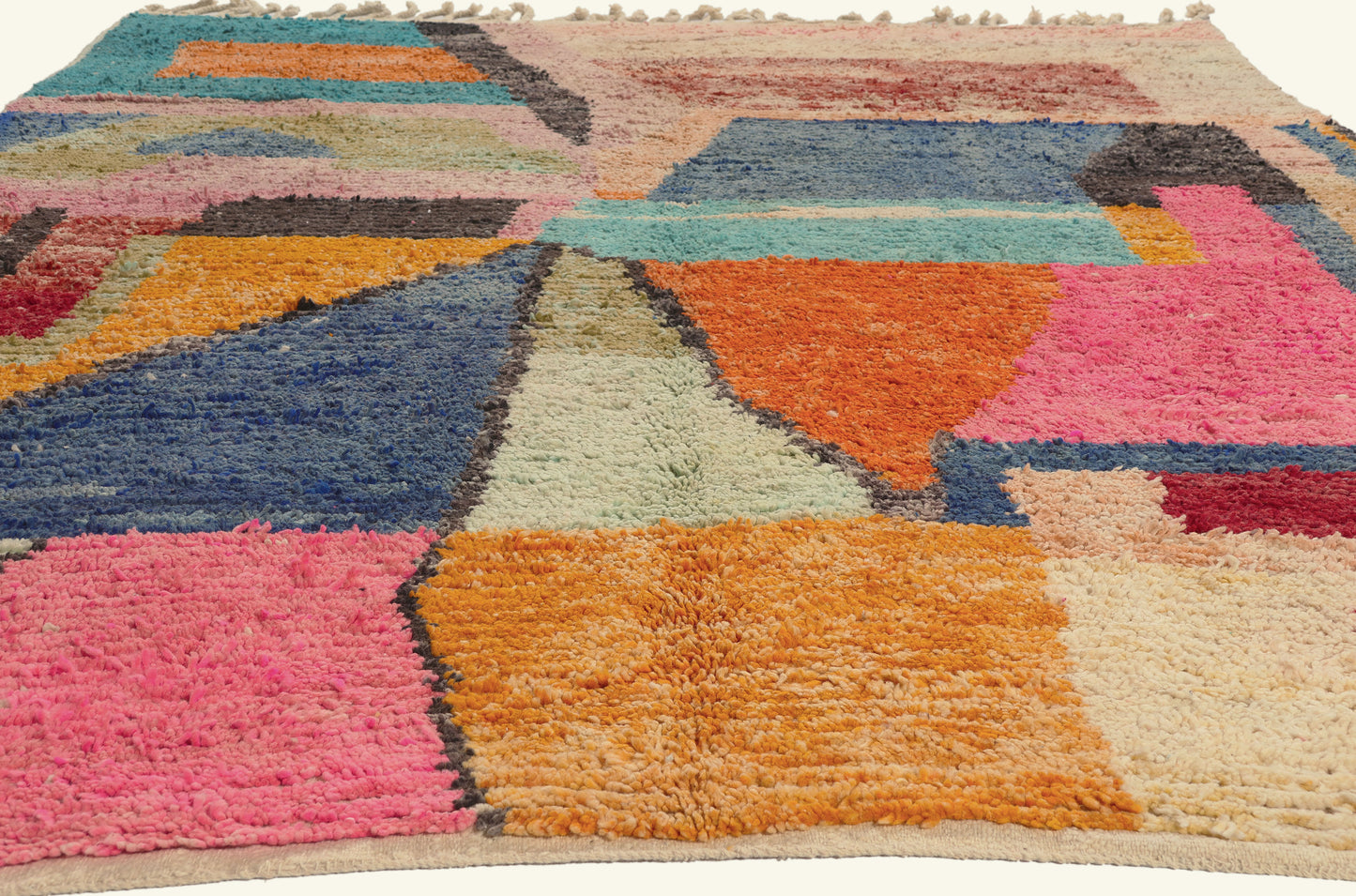 8 x 11 - Multicolor New Boujad Moroccan Rug - 22098
