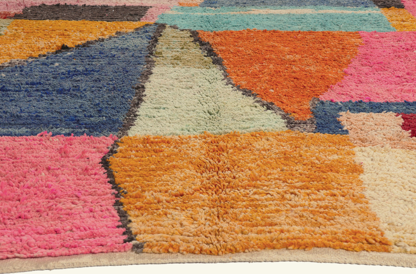 8 x 11 - Multicolor New Boujad Moroccan Rug - 22098