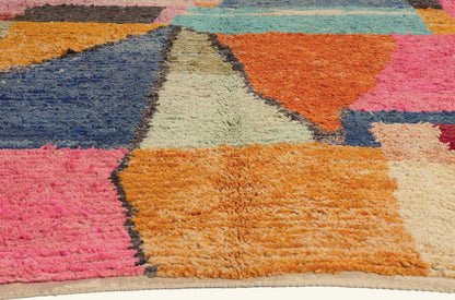 8 x 11 - Multicolor New Boujad Moroccan Rug - 22098