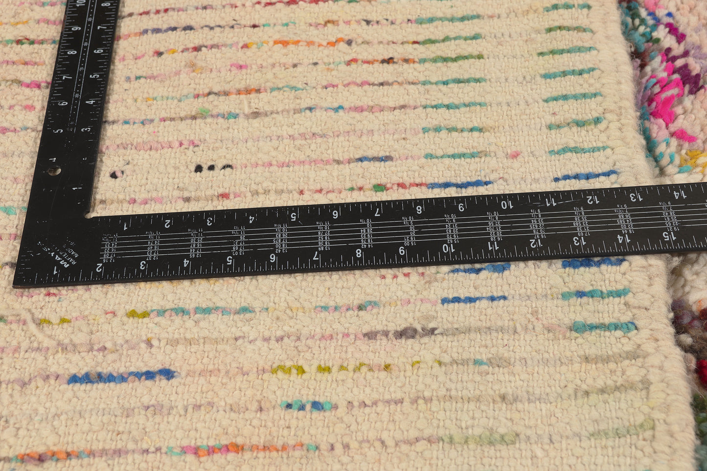 10 x 13 - Multicolor New Boujad Moroccan Rug - 22100