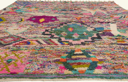 10 x 13 - Multicolor New Boujad Moroccan Rug - 22100
