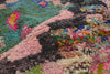 10 x 13 - Multicolor New Boujad Moroccan Rug - 22100