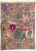 10 x 13 - Multicolor New Boujad Moroccan Rug - 22100