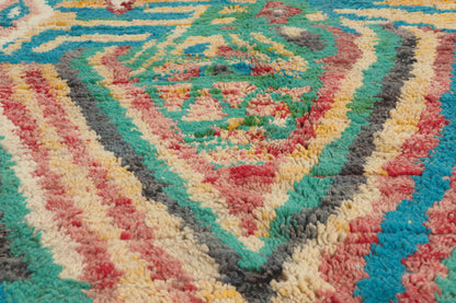 10 x 13 - Multicolor New Boujad Moroccan Rug - 22102