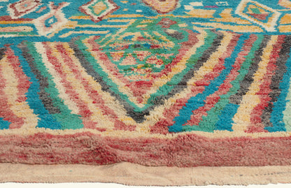 10 x 13 - Multicolor New Boujad Moroccan Rug - 22102