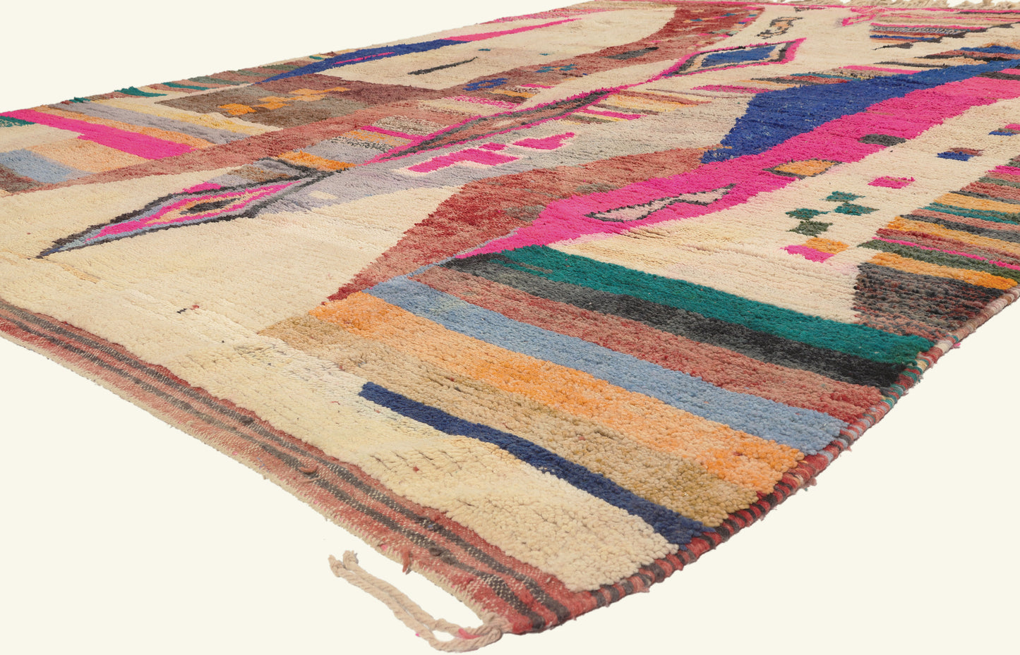 10 x 13 - Multicolor New Moroccan Rug - 22104