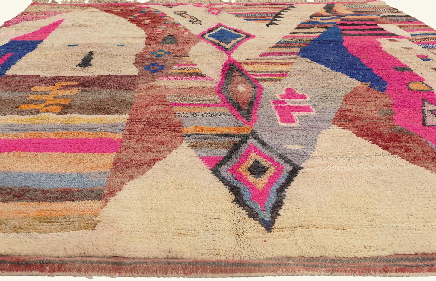 10 x 13 - Multicolor New Moroccan Rug - 22104