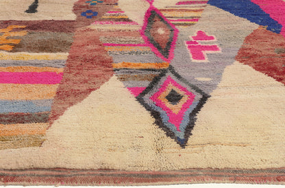 10 x 13 - Multicolor New Moroccan Rug - 22104