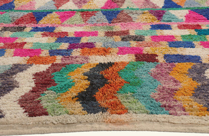 10 x 13 - Multicolor New Boujad Moroccan Rug - 22105