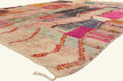 10 x 13 - Multicolor New Boujad Moroccan Rug - 22106