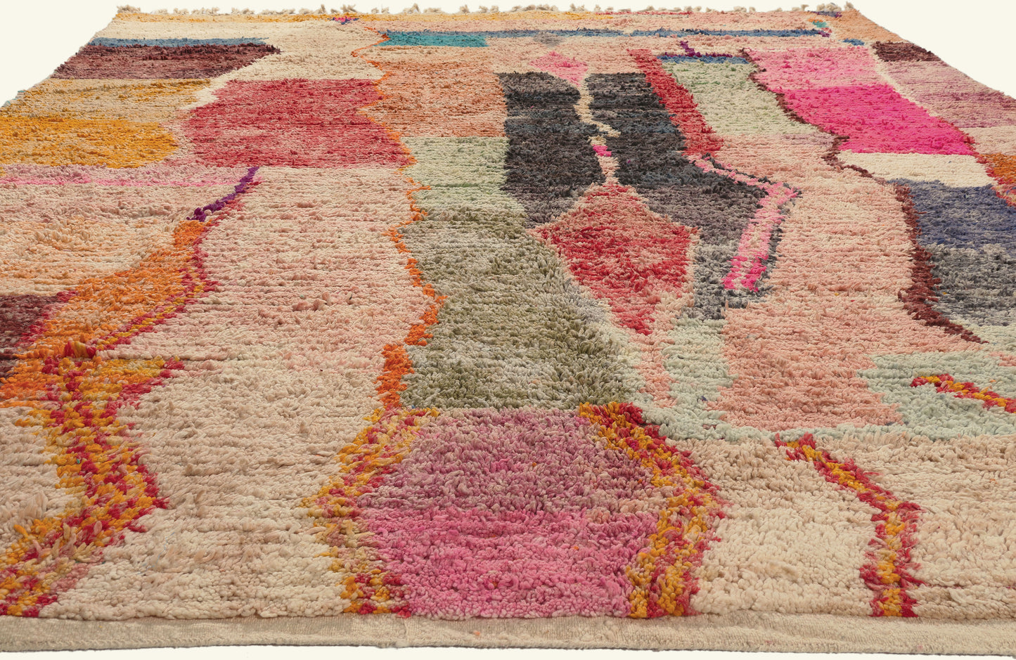 10 x 13 - Multicolor New Boujad Moroccan Rug - 22106