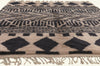 7 x 9 - Tan New Beni Mrirt Moroccan Rug - 22108