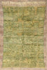 6 x 10 - Green New Beni Mrirt Moroccan Rug - 22109