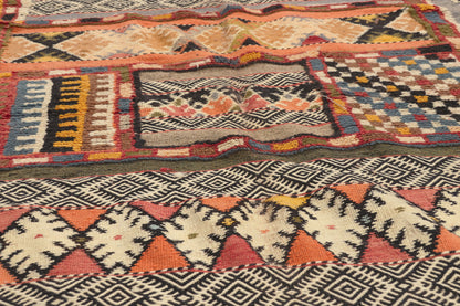 7 x 10 - Multicolor New Glaoui Moroccan Rug - 22110