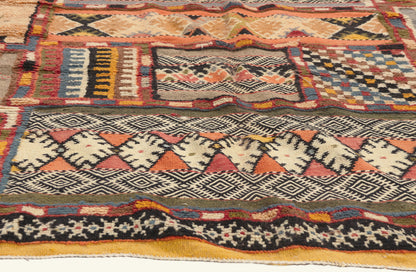 7 x 10 - Multicolor New Glaoui Moroccan Rug - 22110