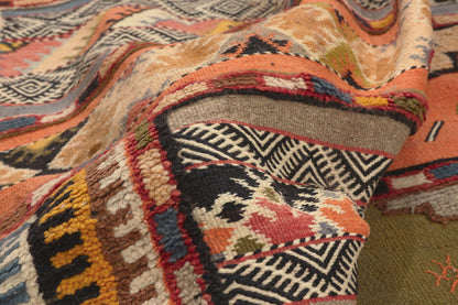 7 x 10 - Multicolor New Glaoui Moroccan Rug - 22110