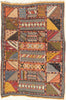 7 x 10 - Multicolor New Glaoui Moroccan Rug - 22110