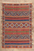 7 x 10 - Multicolor New Glaoui Moroccan Rug - 22111