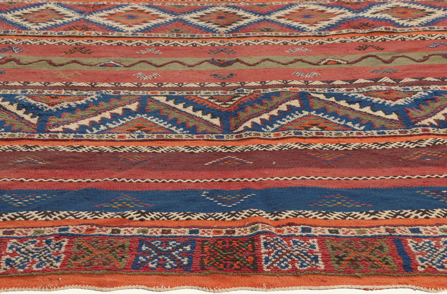 7 x 10 - Multicolor New Glaoui Moroccan Rug - 22111