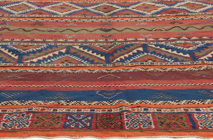 7 x 10 - Multicolor New Glaoui Moroccan Rug - 22111