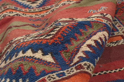 7 x 10 - Multicolor New Glaoui Moroccan Rug - 22111