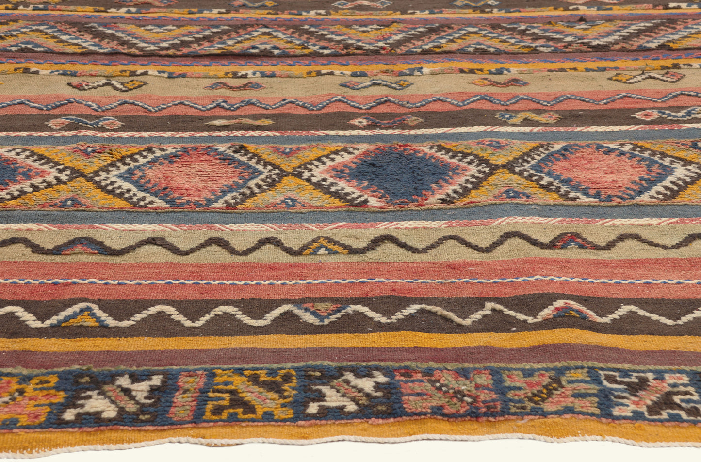 7 x 10 - Multicolor New Glaoui Moroccan Rug - 22112