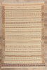 7 x 11 - Ivory New Taznakht Moroccan Kilim Rug - 22114