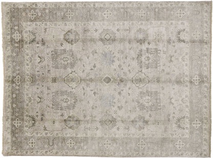 9 x 12 Transitional Classic Oushak Rug 30027