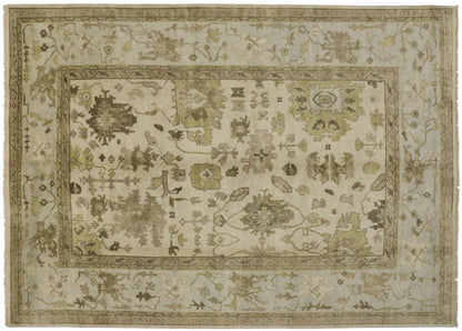 10 x 14 Transitional Oushak Rug 30038