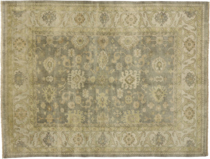 9 x 12 Transitional Classic Oushak Rug 30042