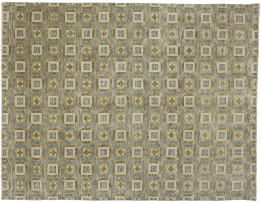 9 x 12 Transitional Indian Rug 30080
