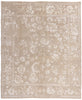 8 x 10 - Taupe Indian Oushak Rug - 30099