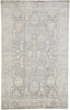 6 x 9 - Gray Indian Oushak Rug - 30251
