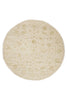 8 x 8 - Beige New Round Indian Rug - 30286