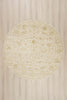 8 x 8 - Beige New Round Indian Rug - 30286