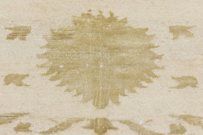8 x 8 - Beige New Round Indian Rug - 30286