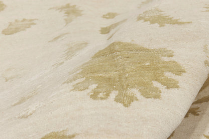 8 x 8 - Beige New Round Indian Rug - 30286