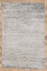 6 x 9 - Gray Indian Transitional Rug - 30465