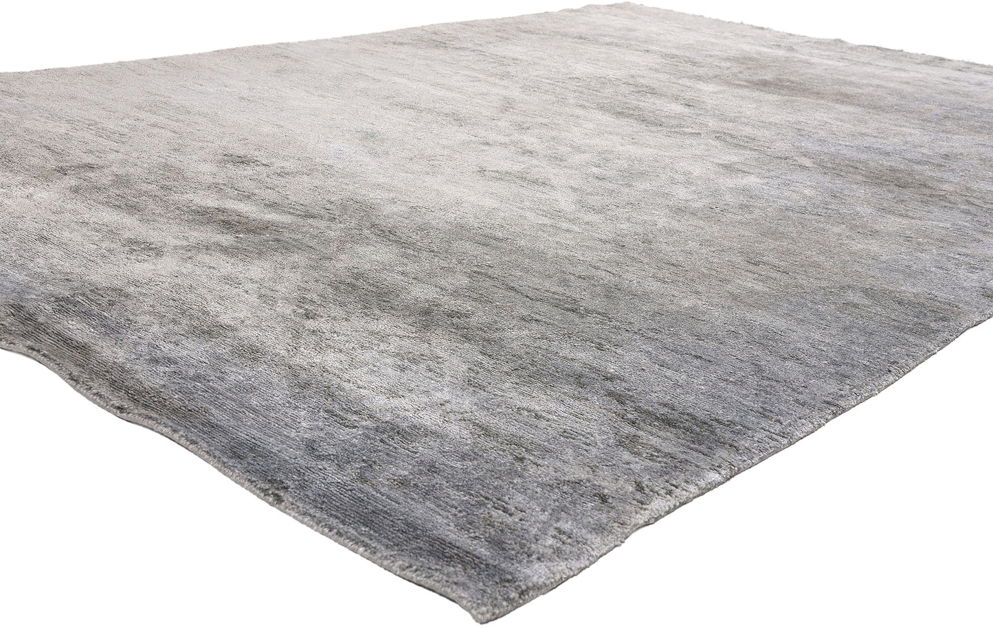 6 x 9 - Gray Indian Transitional Rug - 30465