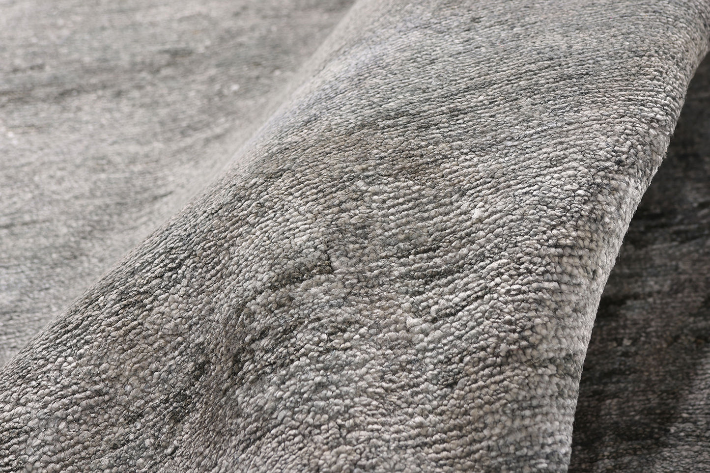 6 x 9 - Gray Indian Transitional Rug - 30465