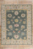 9 x 12 - Gray Indian Oushak Rug - 30503