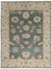9 x 12 - Gray Indian Oushak Rug - 30503