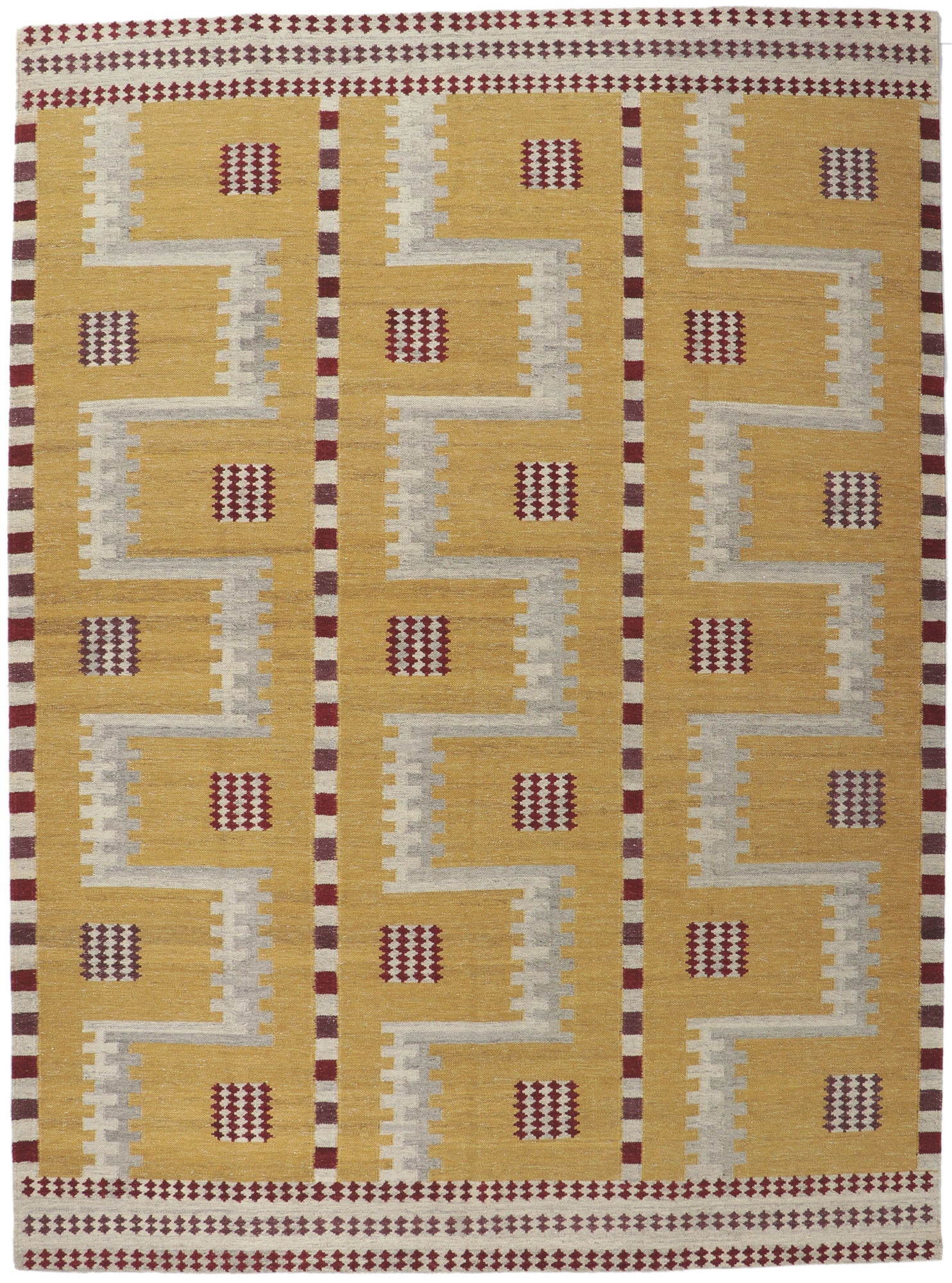 10 x 13 Swedish Inspired Kilim Rug 30673