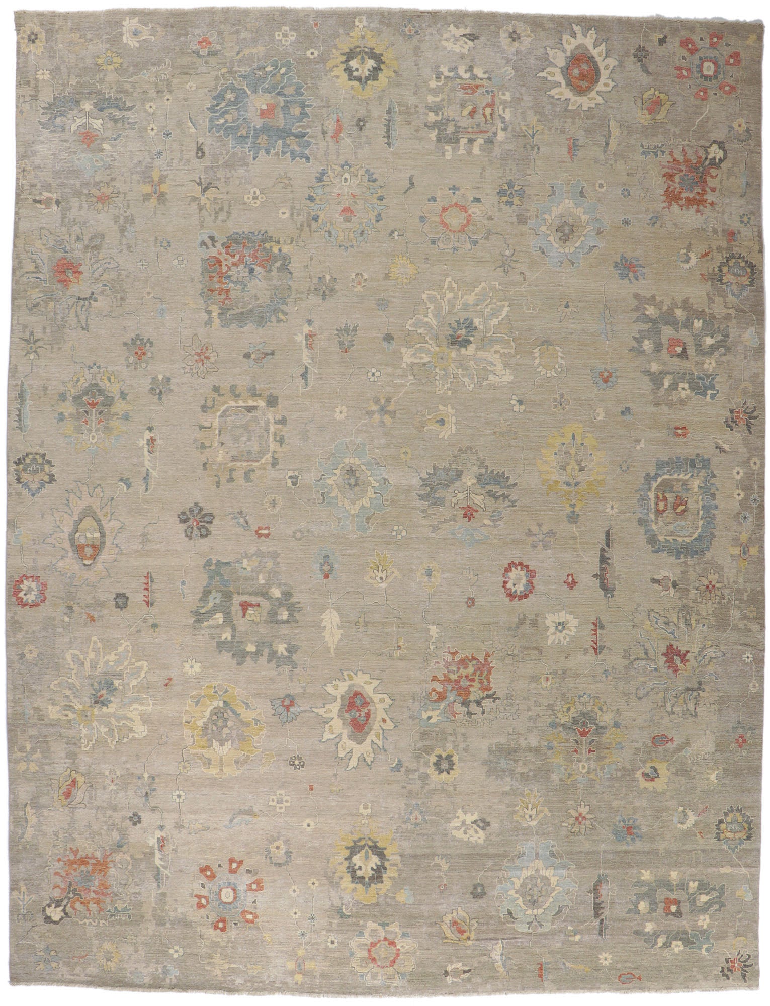 12 x 15 Contemporary Oushak Rug 30706