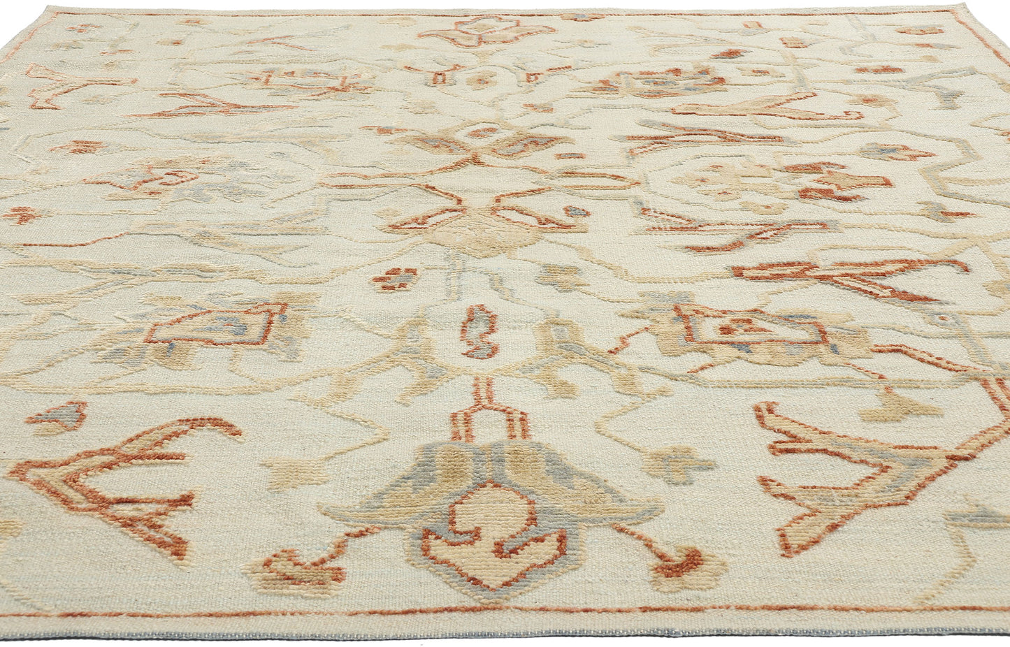 8 x 10 Desert Sky Modern Oushak High-Low Rug 31248