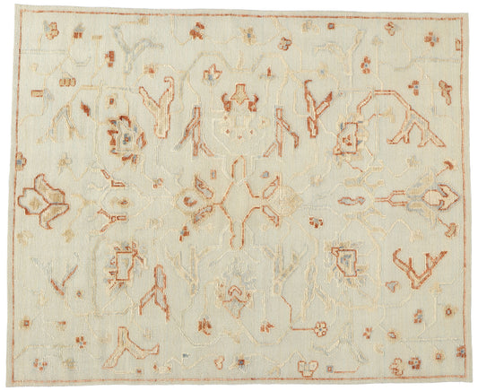 8 x 10 Desert Sky Modern Oushak High-Low Rug 31248